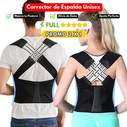 Corrector de Postura Unisex Promo 2 x 1 | Envío Gratis